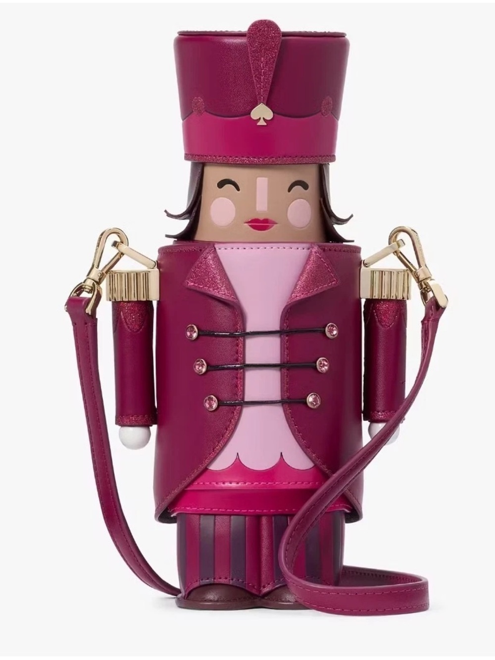 Kate Spade Oh What Fun 3D Nutcracker Crossbody Novelty New